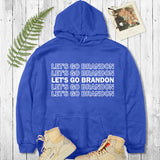 Let'S Go Brandon Hoodie Spring And Autumn Leisure Long Sleeve Youth Pullover Hooded Sweater