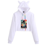 JoJo's Bizarre Adventure Dressing Cat Ears Women's Sweater