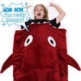 Hoodies Blankets Shark Hoodie Blanket Couple Pajamas Home