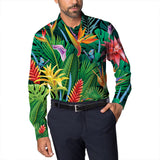 Men Beach T Shirts Spring Men's Cool Long Sleeve Shirt