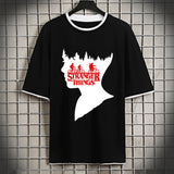 Stranger Things T Shirt Stranger Things Stranger Things Short Sleeve T-shirt Men's and Women's Loose Casual Large Size Couple Cotton Summer