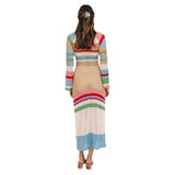 Nina Parker Graffiti Dress Beach Leisure Vacation Dress