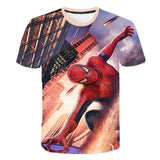 Marvel T Shirt Summer Short Sleeve T-shirt Printed T-shirt
