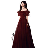 Burgundy Dresses For Wedding Long Slimming Maternity Wedding Dress