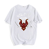 Stranger Things Hellfire Club T Shirt Stylish Loose Short Sleeve