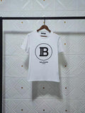 T Shirt Balmain Spring/Summer Short Sleeve Printed Letter Cotton T-shirt