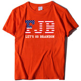 Let's Go Brandon T Shirt Top Women's Letter Print Short-Sleeve T-shirt Women