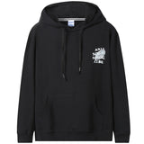 Anti Social Club Hoodie Fashion Brand Men Loose Casual Print