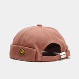 Smiley Face Cap Embroidered Hat