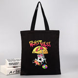 Stranger Things Hellfire Club Handbag Cartoon Printed Canvas Bag One Shoulder Fashion Portable Shopping Bag
