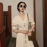 1920S Dress Retro Kikyo Dress Mori Long Dress Summer