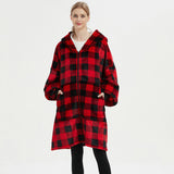 Hoodies Blankets Thickened plus Size Hooded Lazy Couple Homewear