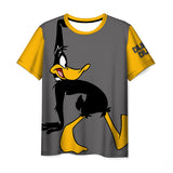 Bugs Bunny Shirt Digital Printed round Neck Short Sleeve Casual