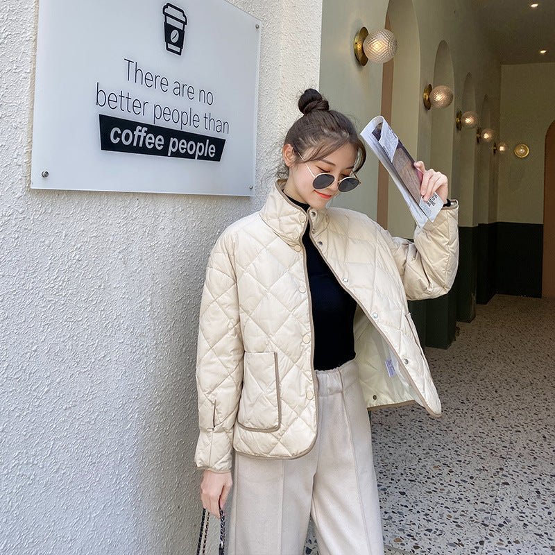 Women Winter Coats Puffer Jacket Down Coat Lightweight Down Jacket Women 'S Short Autumn and Winter Fashion Warm Coat