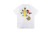 Cpfm T Shirt Portrait Printed Men's and Women's Short-Sleeved T-shirt
