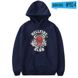 Stranger Things Hellfire Club Hoodie Hoodie Stranger Things 4 Loose Sweater