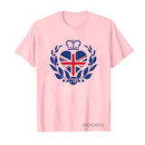 Inspired by Queen's Platinum Jubilee 2022 Elizabeth 70 Years T-shirt Printed round Neck Short Sleeve T-shirt
