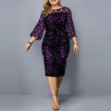 Nina Parker Black Dress plus Size Dress