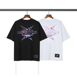 We11 Done T Shirts Letter Pattern Loose Cotton Men and Women Same Style