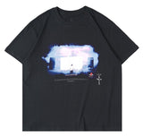 Travis Scott Astroworld Shirt Printed Men's and Women's Short-Sleeved T-shirt