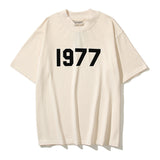 Fear of God Essentials 1977 T-Shirt Short Sleeve Men and Women Loose