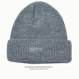Toboggan Hat Woolen Cap Men and Women Fashion Autumn and Winter Beanie Hat
