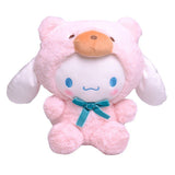 My Melody Plush Cartoon Transformation Bear Melody Cinnamoroll Babycinnamoroll Pom Pom Purin Cute Sitting Posture Plush Toy Doll Kulomi
