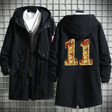 Stranger Things Hellfire Club Hoodie StrangerThings Season 4 Men's and Women's Mid-Length Trench Coat