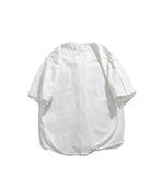 Baggy Baseball Jersey Summer T-shirt Casual Men's Short Sleeve