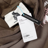 Rrr123 Hoodie Retro Washed Gradient Color Loose-Fitting Hoodie