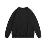 Preppy Aesthetic Sweatshirt round Neck Sweater Men's Loose Autumn Printing