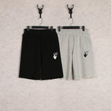 Fashion Brand Summer Loose Sports and Leisure Men's and Women'soff Printed Pants Couple's Pants shorts