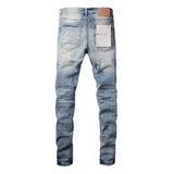 Purple Brand Jeans Blue Patch Jeans