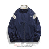Men Jacket Men's Spring and Autumn Loose Versatile Casual Jacket