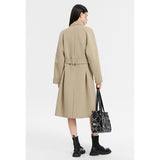 90S Outfits Autumn and Winter Retro Style Coat for Women Mid-Length Coat