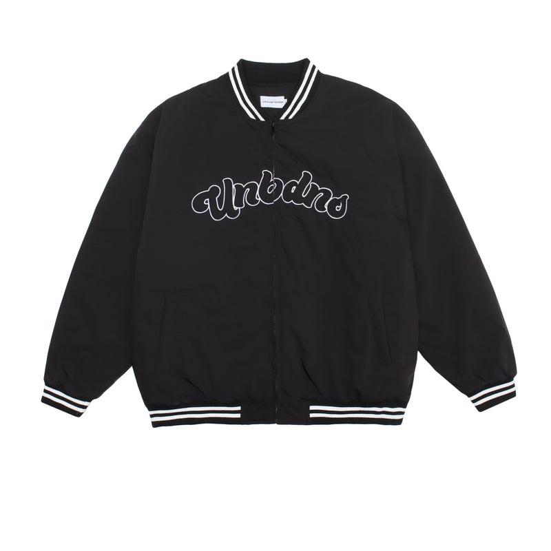 White Varsity Jacket Loose Street Baseball Uniform Men's Theme Letter Couple Cotton Jacket Jacket