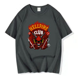 Hellfire Club Shirt Printed T-Shirt Top Short Sleeve