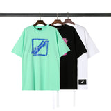 We11 Done T Shirts Well Done Printed Loose All-Match Reflective T-shirt