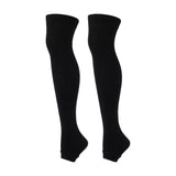 Winter Thick Knit Thigh High Socks Long Stockings Boot Yoga Socks Knee Support Hosiery