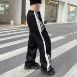 Julia Fox Low Rise Trousers Women's Clothing Loose Multicolor Casual