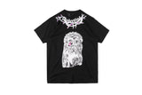 ASAP Yams V Lone T Shirt Bone Skull Rose Hooded T-shirt