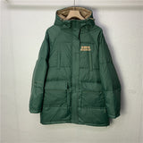 Women Winter Coats Puffer Jacket Down Coat Hooded Down Jacket Women's Mid-Length Thickened White Duck Down