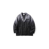 Mens Fall Outfits Vintage Tie-Dye Gradient Suit Jacket Men's Street Baggy Casual Jacket