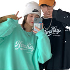 Men Sweatshirts Printed Crew Neck Sweatshirt Men 'S Spring And Autumn Loose Top