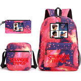 Stranger Things Hellfire Club Backpack Stranger Things Backpack Three-Piece Set