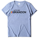 Let's Go Brandon T Shirt Women's Top Short Sleeve T-shirt Women