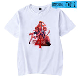 Hellfire Club Shirt Stranger Things Loose round Neck Short Sleeve T-shirt