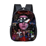Stranger Things Backpack Printed Children's Backpack Burden Reduction Spine Protection Small Bookbag
