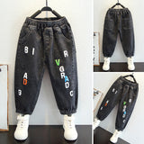 Toddler Boys Pants Boy's Denim Pants Spring and Autumn Casual