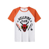 Stranger Things Hellfire Club Hoodie Hooded Sweater 3D Pattern Printed Children's Clothing